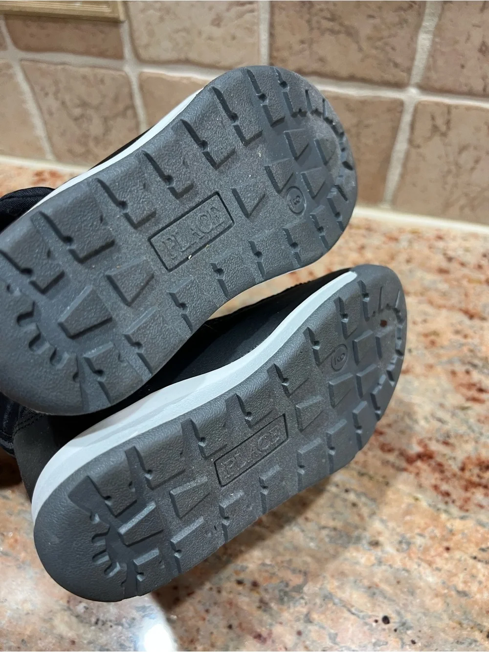 Kids Black Winter Boot - Insulated Snow Shoe